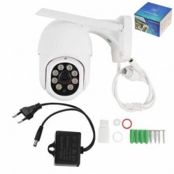 WiFi+LAN камера 5Мп, поворотная с LED прожектором, VNI66 